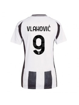 Juventus Dusan Vlahovic #9 Heimtrikot für Frauen 2024-25 Kurzarm